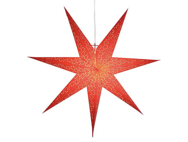 Star Trading Etoile de l avent Dot 70 cm Rouge'