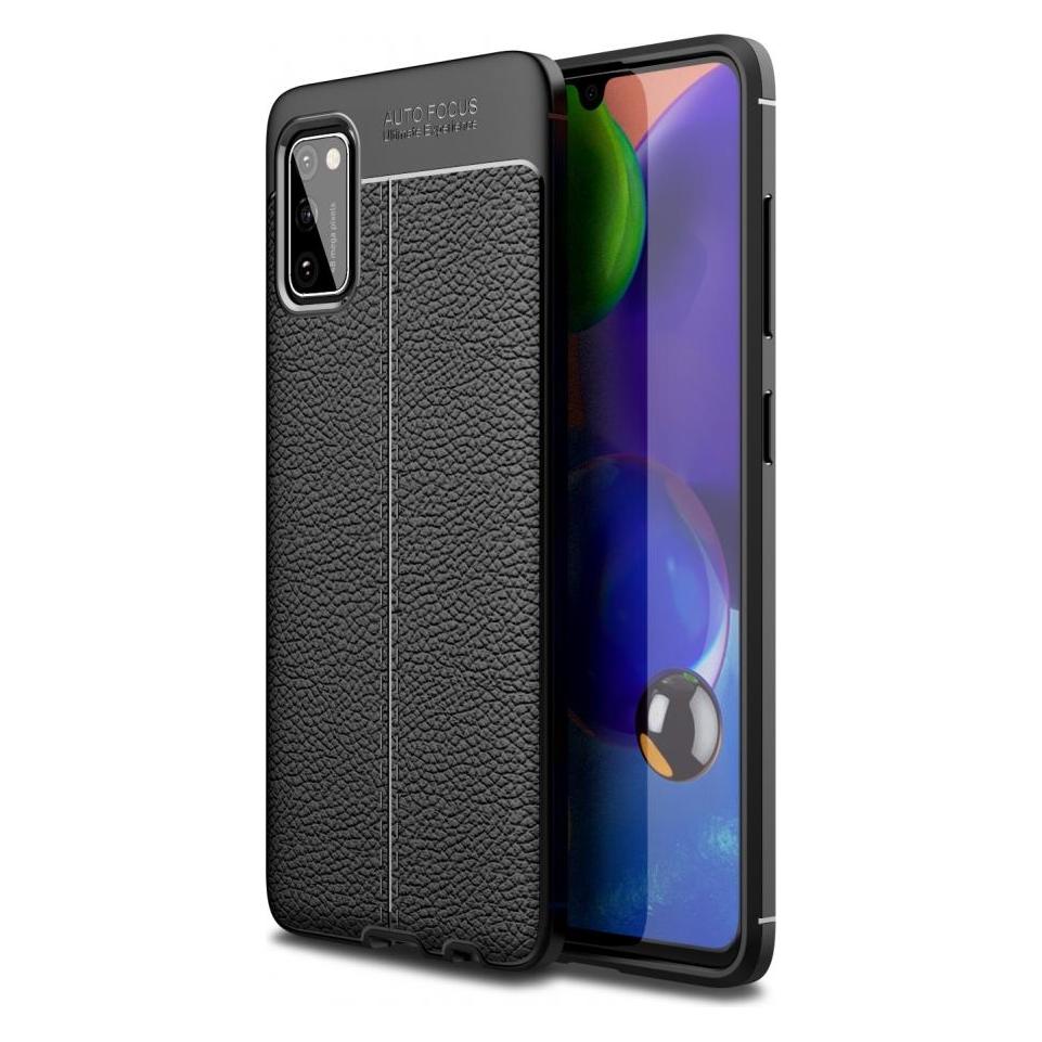 Screenguard Samsung Galaxy A41 Hülle Leather Design TPU Cover (Samsung Galaxy A41) (00026318)