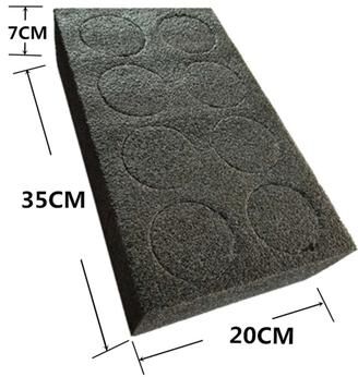Uplift Essentials Thickened Foam Takeout Drink Carrier Tray & Coffee Cup Packing Holder 8 Holes