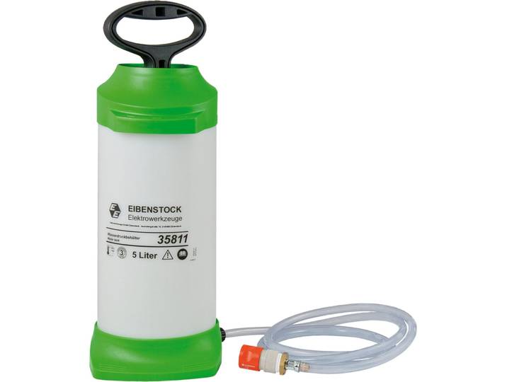 EIBENSTOCK Réservoir à pression d'eau 5 litres en plastique