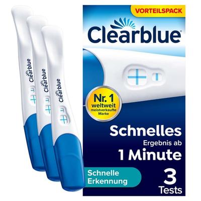 Clearblue Schwangerschaftstest schnelle Erkennung 3 St Test