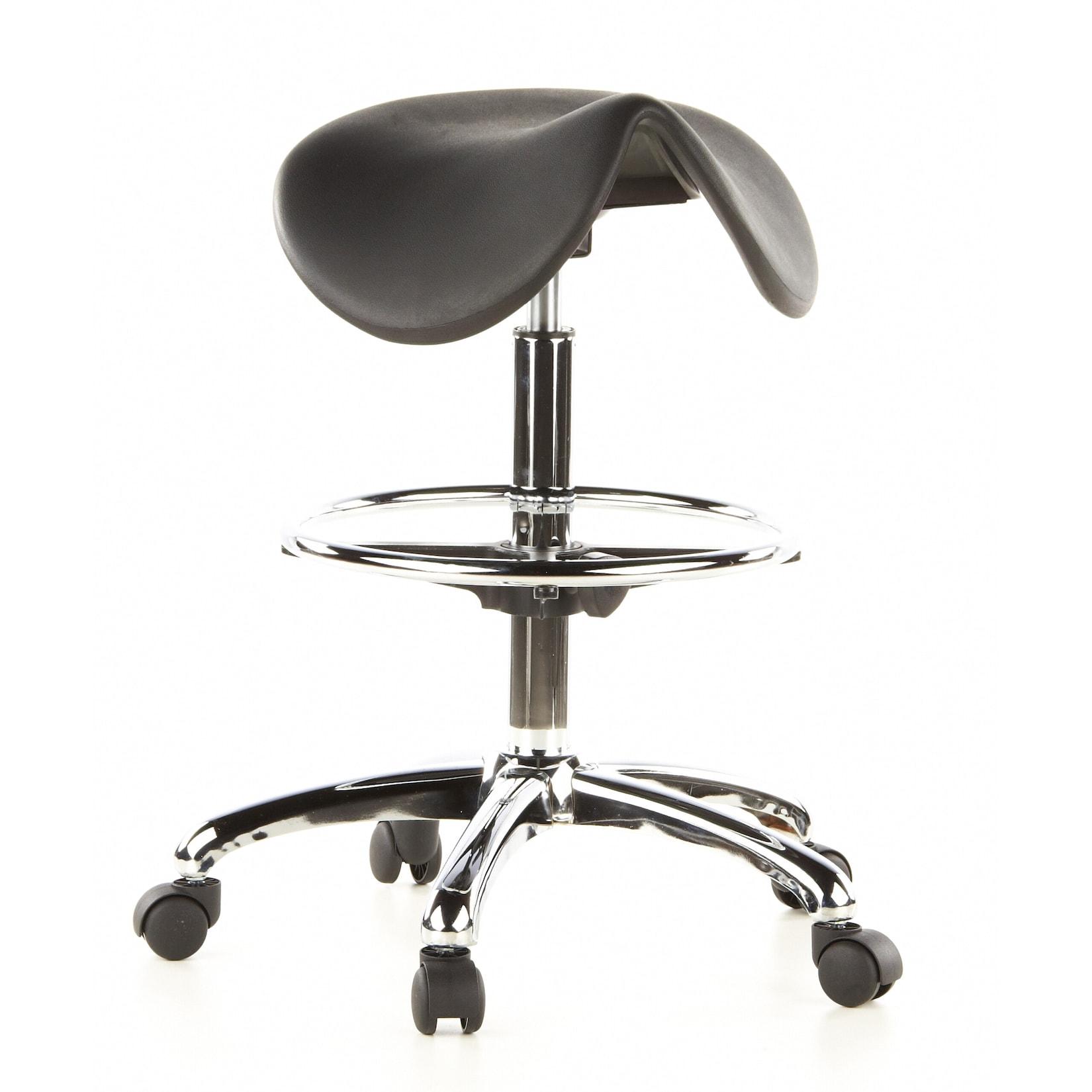 hjh OFFICE Sattelhocker TOP WORK 13 Hartschaum ohne Armlehnen