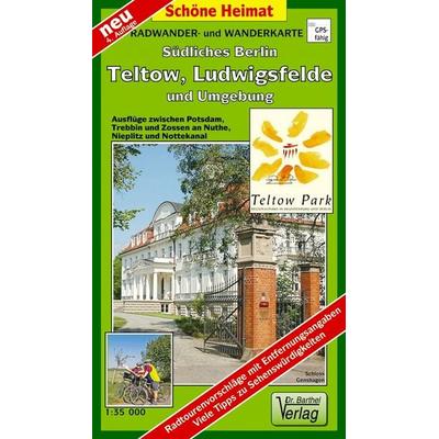 Radwander- und Wanderkarte Südliches Berlin, Teltow, Ludwigsfelde und Umgebung, Sonstige von Verlag Barthel, Barthel, A, 978-3-89591-087-6