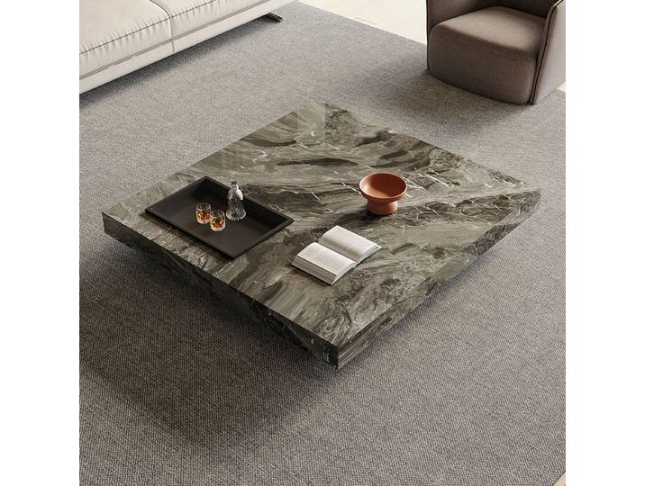Tables basses simples de luxe organisateur d'angle Tables basses carrées italiennes Premium Unique Muebles Para El Hogar meubles de maison