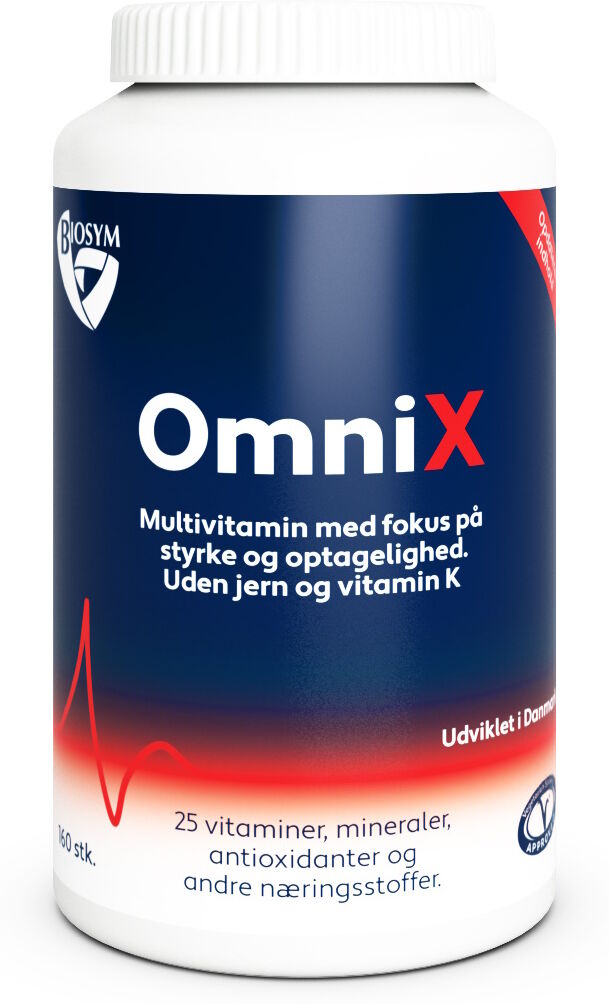 Biosym Omnix Multivitamin Kosttilskud 160 stk