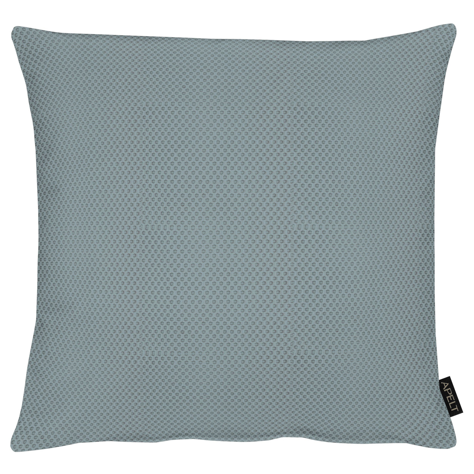 home24 Kussensloop Miles blauw structuurstof 46 x 46 cm