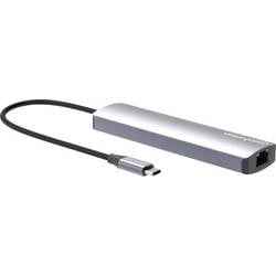 Manhattan Notebook Dockingstation 153966 inkl. Ladefunktion, USB-C® Power Delivery