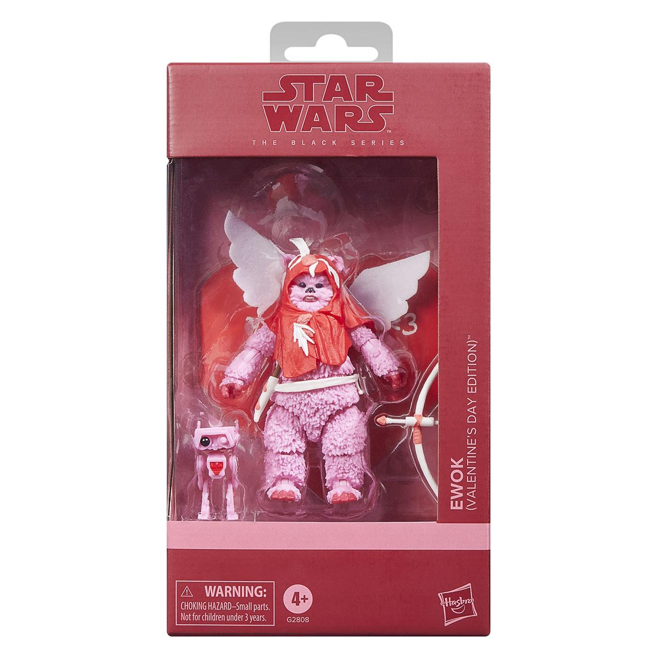 Hasbro Star Wars Black Series Actionfigur Ewok (Valentine's Day Edition) 15 cm (G28085L00)