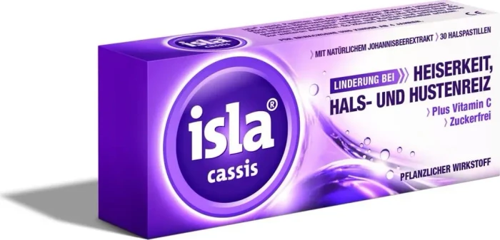 Isla Cassis Pastillen 60 St