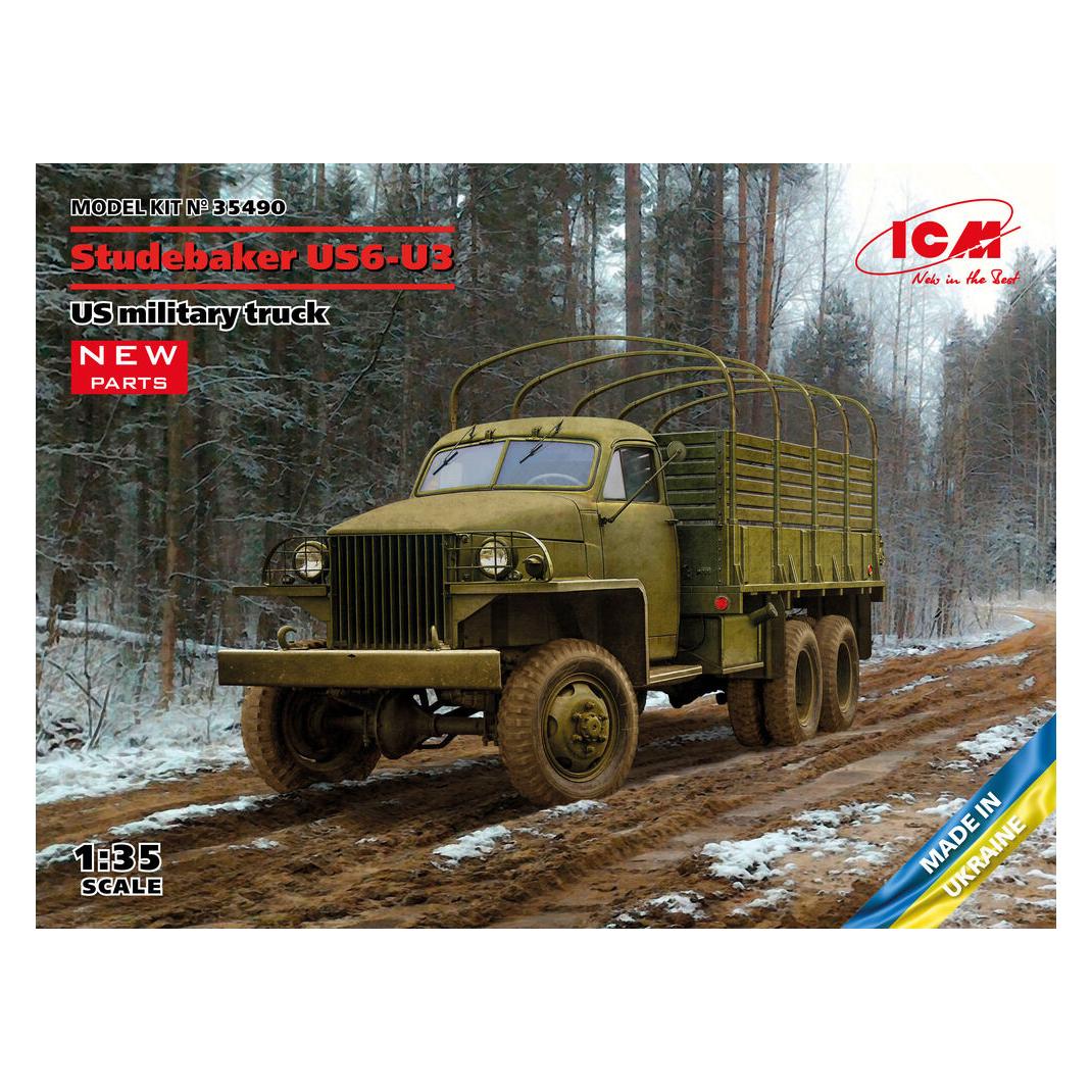 ICM Studebaker US6-U3, US military truck (35490)