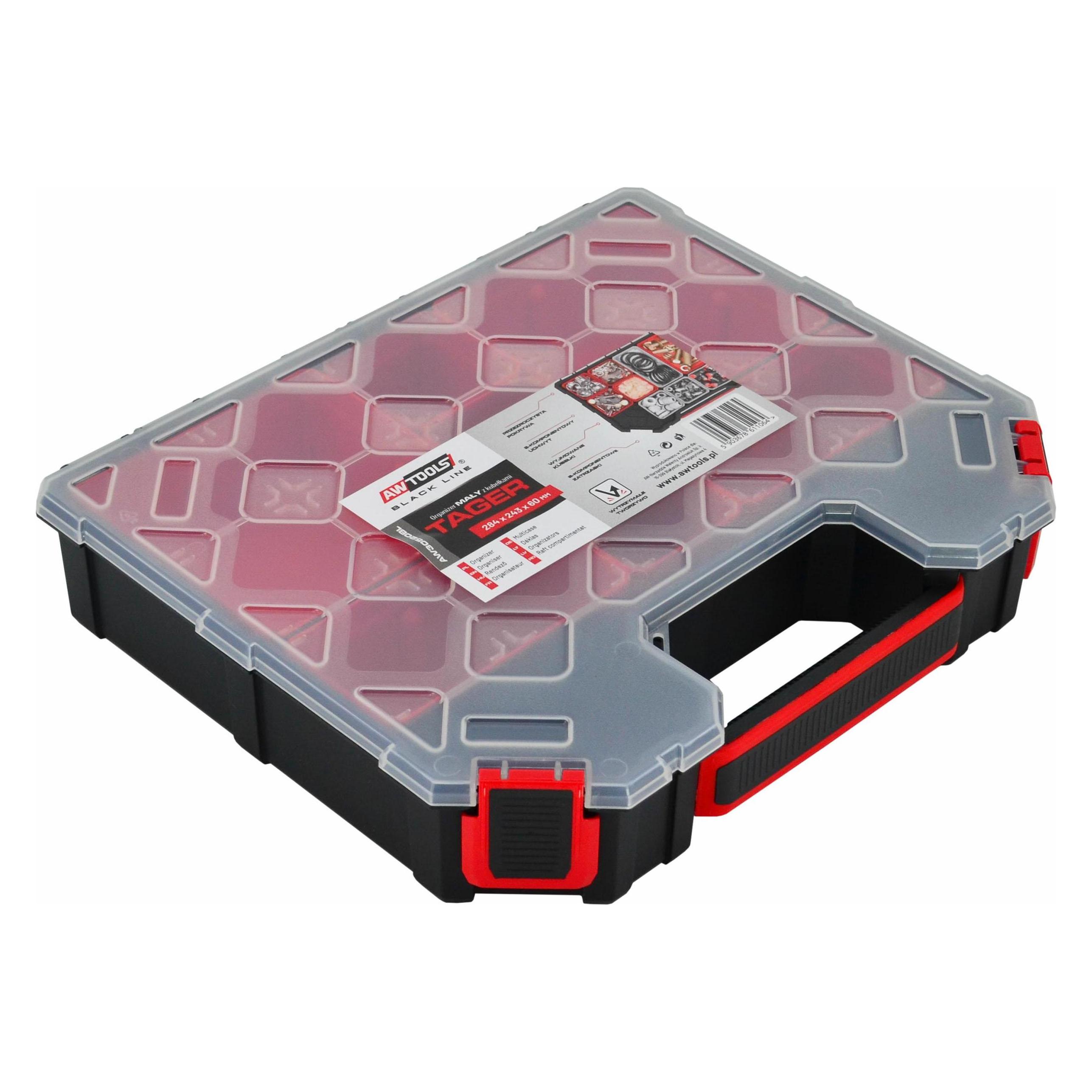 Awtools ORGANIZER TAGER Z KUBEŁKAMI MAŁY 284x243x60 (35616948)