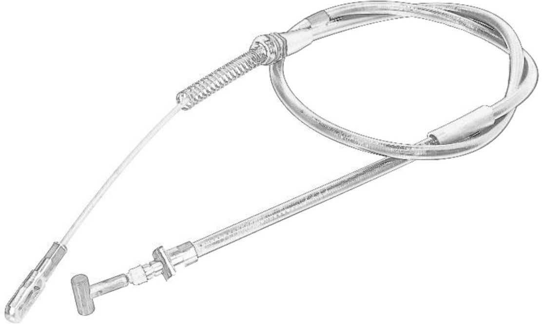 Seilzug, Feststellbremse AKUSAN LCC 8547