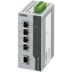 Phoenix Contact 2891064 FL SWITCH 1001T-4POE Industrial Ethernet Switch 10 / 100 MBit/s PoE-Funktion