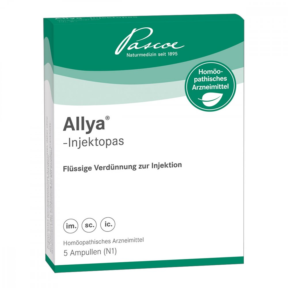Pascoe pharmazeutische Präparate GmbH Allya-injektopas Sl Ampullen 11127933