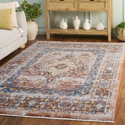 SAFAVIEH Bijar Caddie Traditional Oriental Medallion Rug