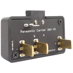 Batterytester Smart-Adapter AT00108 Adapter-Kabel Passend für Batterie-Zubehoer Panasonic Gaze, Batterie Zubehör, Schwarz