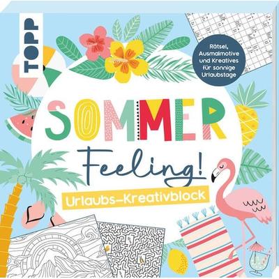Sommer Feeling! Urlaubs-Kreativblock, Taschenbuch von Frechverlag, Frech, 978-3-7358-8106-9