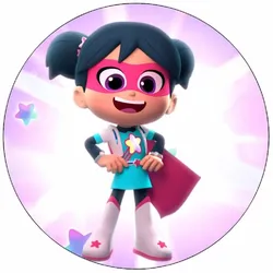 Essbares Papier „StarBeam Zoe“, 19,5 cm
