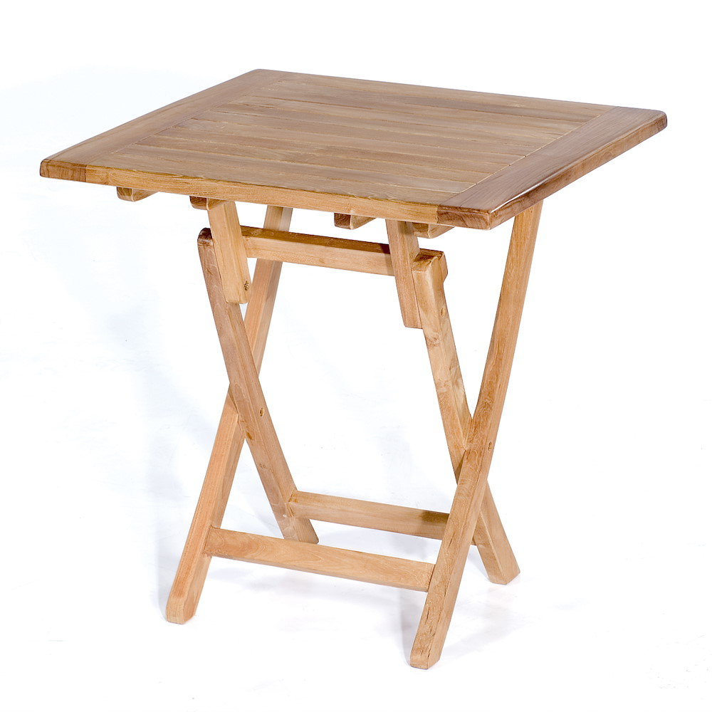 MUESING Klapptisch Perth 70 x 70 cm Teakholz 16884574