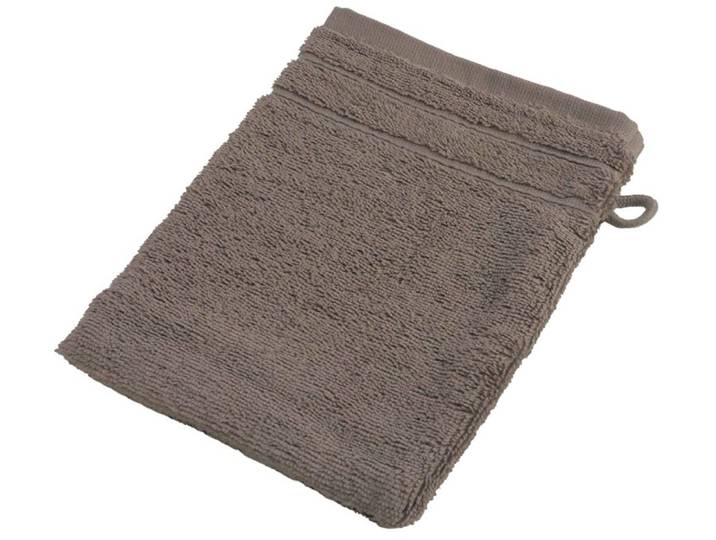 Waschhandschuh WEWO FASHION 9518W , braun (teak), B:16cm L:21cm, Frottee, Waschlappen, Waschhandschuh, saugstark