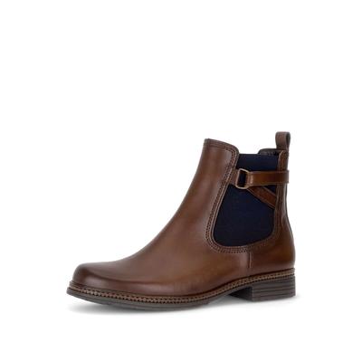 Chelseaboots GABOR "Chelsea Boot", Damen, Gr. 37, braun, Schuhe Chelseaboots