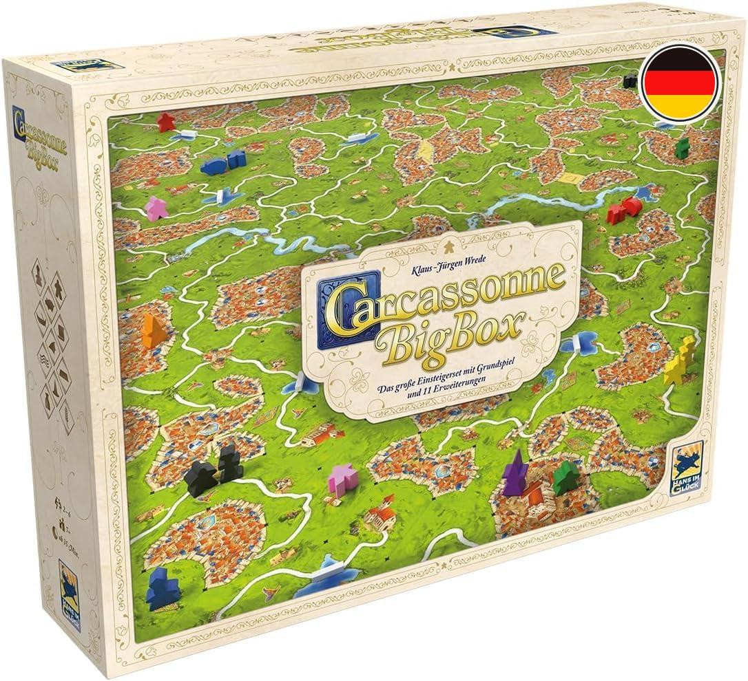 Hans im Glück Carcassonne BigBox v3.1 bordspel met 11 uitbreidingen
