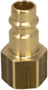 Hamilton Gas Products Ltd Quicksafe Gas System Snap Plug Connection - 1/4 BSP Female