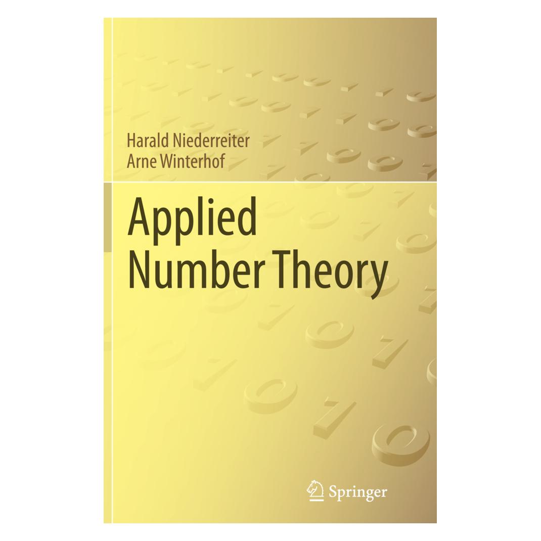 Springer Applied Number Theory (Englisch, Softcover, Arne Winterhof, Harald Niederreiter) (55951232)