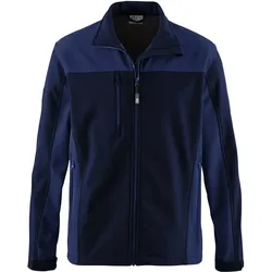 Softshelljacke "BASIC" - 3XL - hydronblau/kornblau