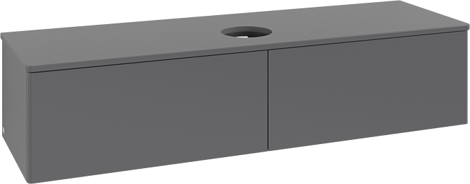Villeroy und Boch Villeroy & Boch Antao Waschtischunterschrank 1600x360x500mm L36010GK mit Beleuchtung FK/AP: GK/0