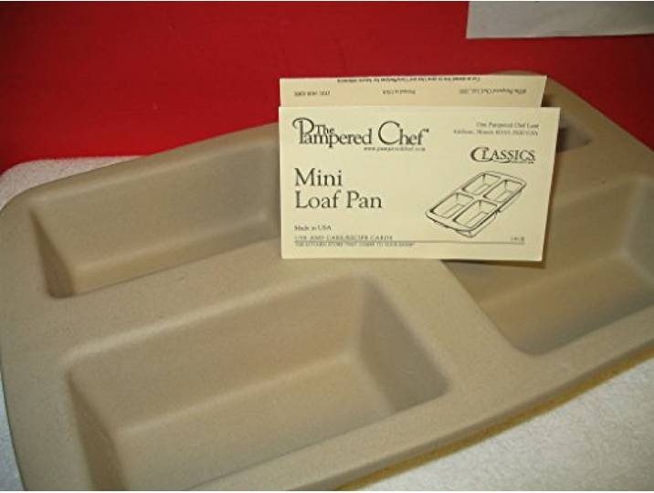 Pampered Chef Mini-Kastenform aus Steingut