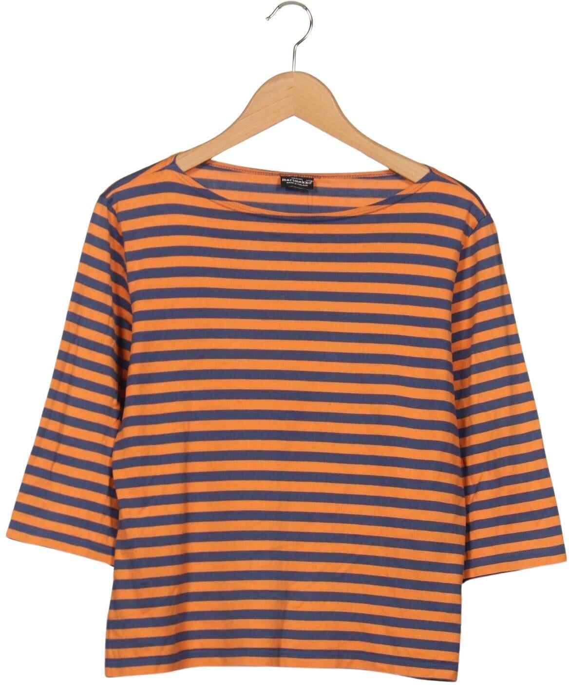 Marimekko Damen Langarmshirt, Mehrfarbig, Gr. L, Baumwolle - Second Hand