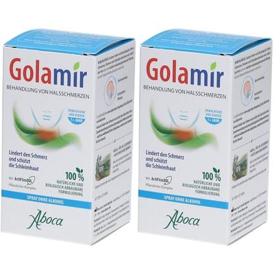 Golamir Spray ohne Alkohol 2x 2x30 ml