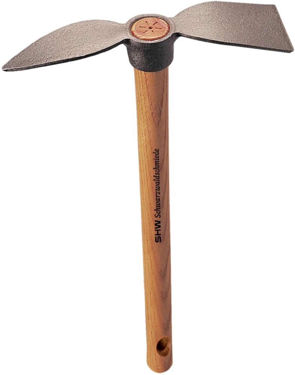SHW Rex-Häckchen m.Breit-u. Herzblatt, m.Stiel L 40cm ; SHW Schmiedetechnik (54750)