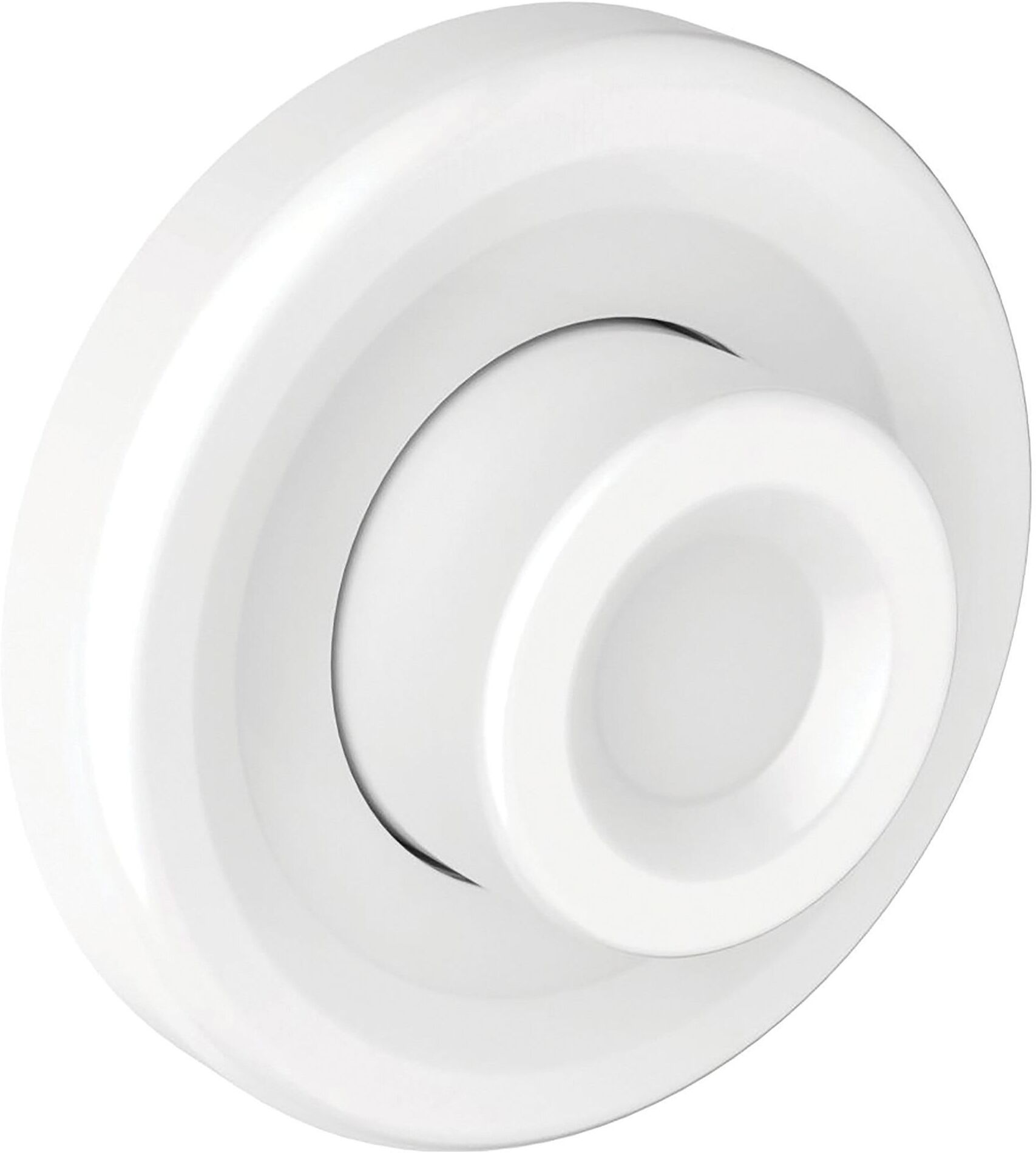 PULSANTE PNEUMATICO IDEAL STANDARD XS P2 IN ABS BIANCO DA INCASSO CON TUBO SCATOLA INCASSO