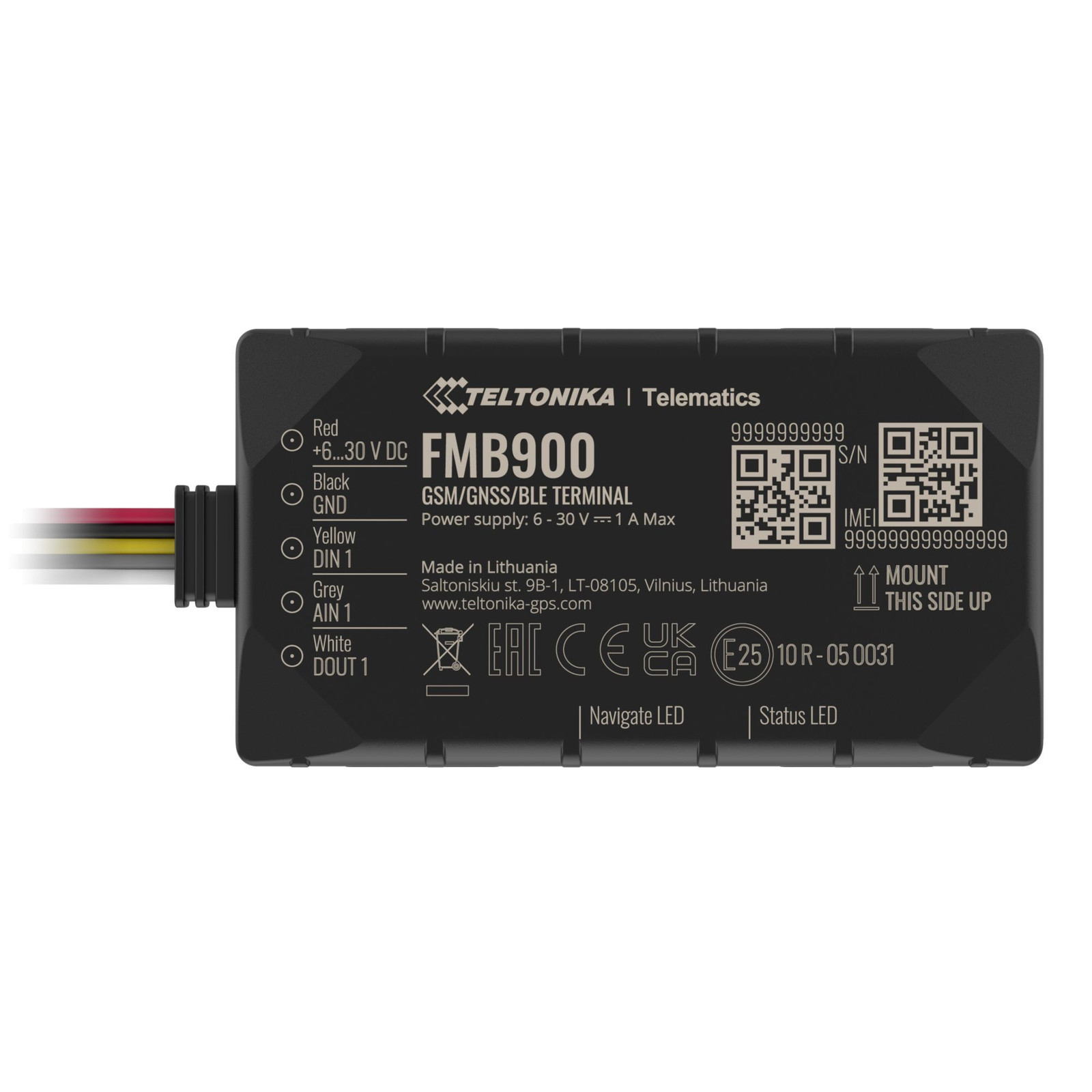 Teltonika FMB900 Bluetooth Tracker voor Fleetmanagement