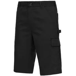 AS Arbeitsschutz Arbeitshose Nitras Motion Tex Light kurz | schwarz | Gr. 44