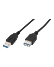 DIGITUS USB-Verlängerungskabel - 9-polig USB Typ A (M) - 9-polig USB Typ A (W) (AK-300203-030-S)