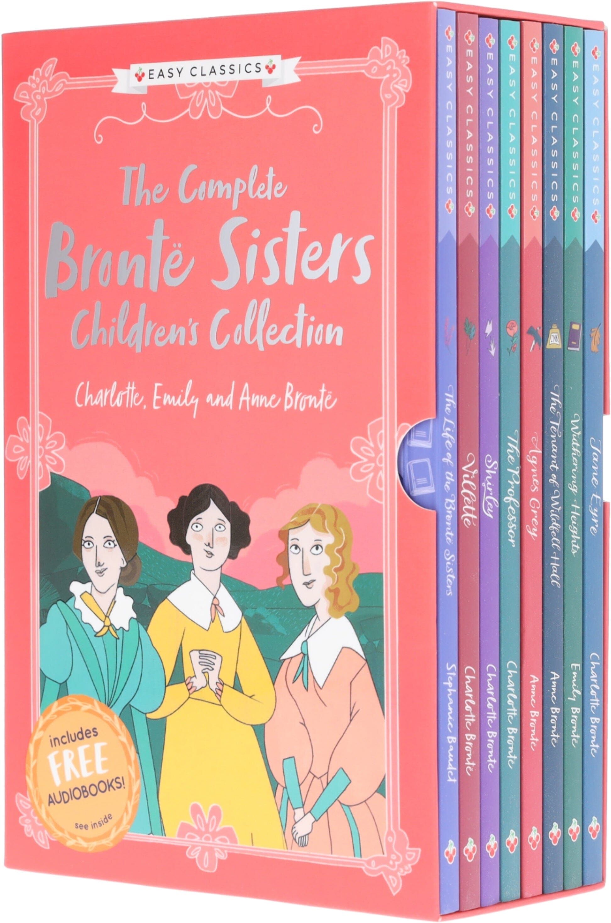 The Complete Bronte Sisters 8 Books Children's Collection Set (Easy Classics) By Stephanie Baudet - Ages 7-11 - Paperback Sweet Cherry Publishing