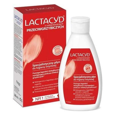 Lactacyd Antimykotische gynäkologische Flüssigkeit für die Intimhygiene 200 ml - 677377 (Intimwaschlotion, 200 ml) (677377)