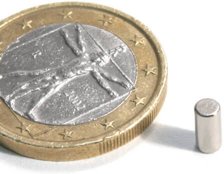 Neodym Stangmagnet 3x6 Mm – Styrke 400 Gram, Lang Stærk Magnet   Brisingi