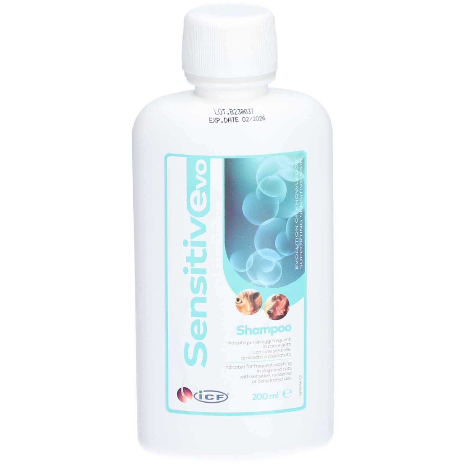 Sh.sens EVO Hund+Katz 200 ml Shampoo