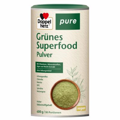 Queisser Pharma GmbH & Co. KG DOPPELHERZ Grünes Superfood pure Pulver 600 g 18839950