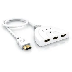 Primewire CSL 3-Port HDMI Switch, Full HD, automatische Umschaltung / 3D / HDCP / CEC
