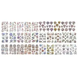 KARIN JITTENMEIER Sticker-Set 3D Reliefsticker versch. Designs 30tlg.