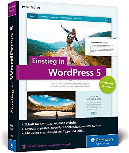 Peter Müller - Einstieg in WordPress 5: Mit Peter Müller erstellen Sie Ihre eigene WordPress-Website. Inkl. WordPress Plug-ins - Preis vom 06.10.2026 07:26:00 h