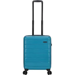 KENORADA Handgepäckkoffer Wave Spinner S 55cm blue - 55
