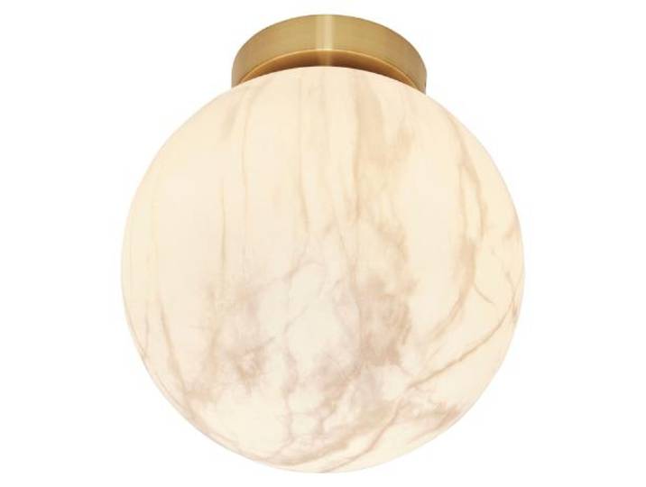 it's about RoMi - Plafonnier Carrara - Or/Blanc - Ø28cm