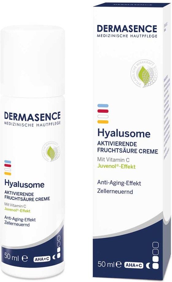 Dermasence Hyalusome Aktiv.fruchtsäure Creme