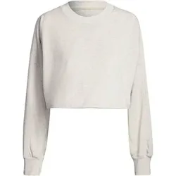 ADIDAS Damen Sweatshirt W SL Su Crew, Größe L in Weiß Weiß